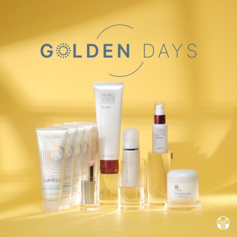 Les Golden days avec Nuskin et votre centre de beauté-Spa en ligne à Fontainebleau, 2éme vague